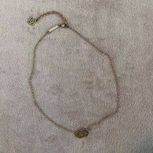 Kendra Scott Elisa Rose Gold Pendant Necklace